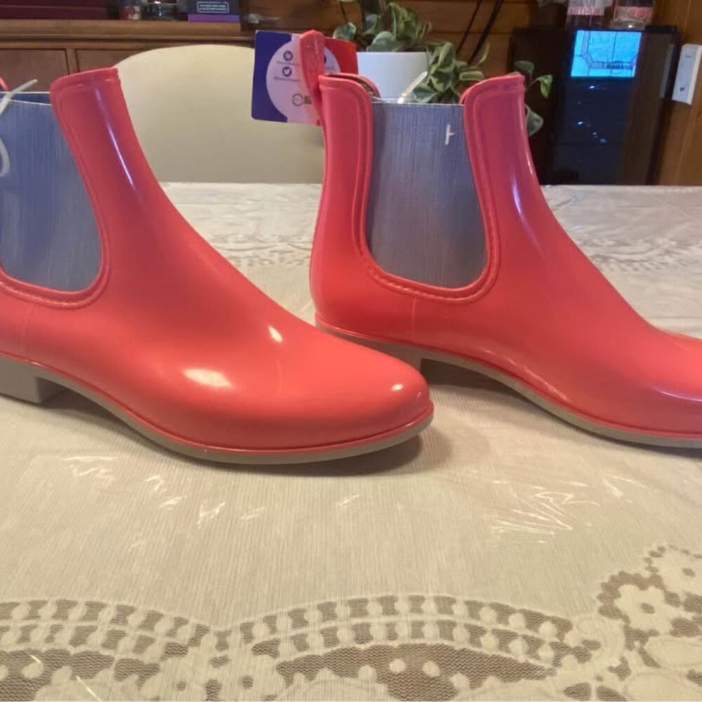 Meduse Japlair low boots pink women’s size 7 et 9 France NEW